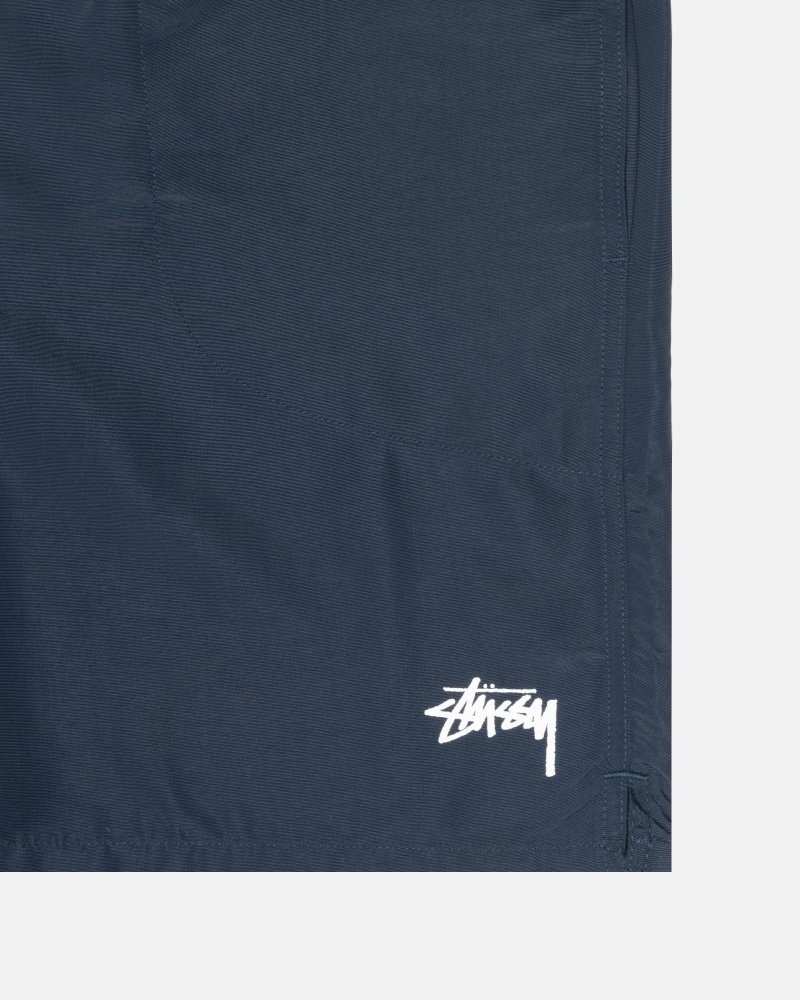 Stüssy Stock Kurze Hose Herren Navy | HMBUJ-9245