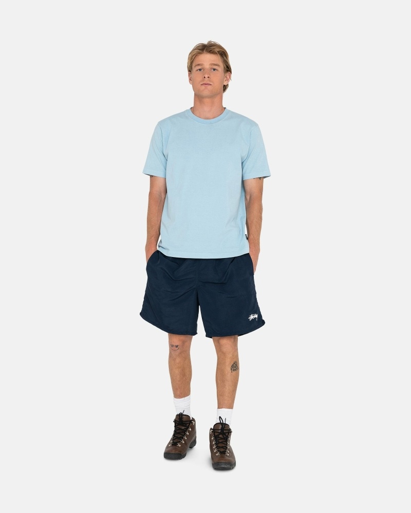 Stüssy Stock Kurze Hose Herren Navy | HMBUJ-9245