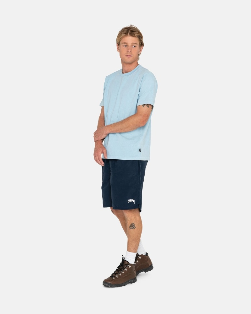 Stüssy Stock Kurze Hose Herren Navy | HMBUJ-9245