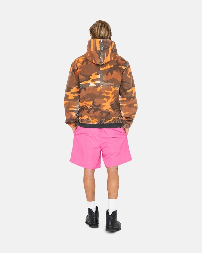 Stüssy Stock Kurze Hose Herren Rosa | TUGPX-7850