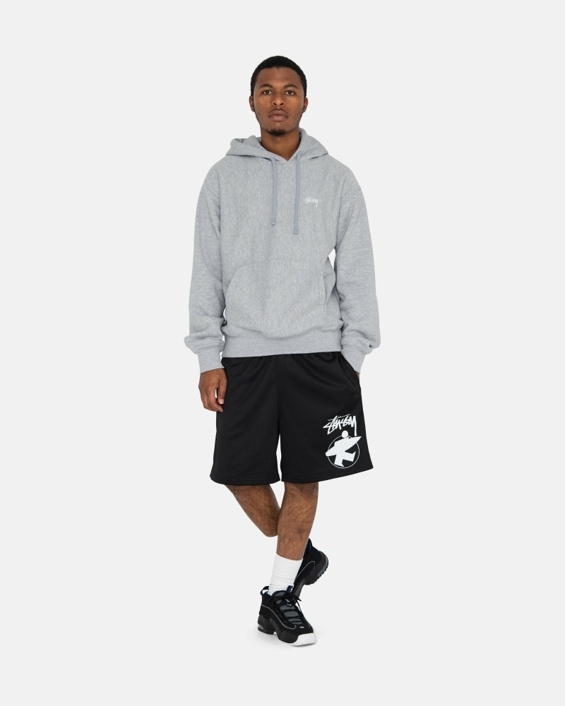 Stüssy Stock Logo Hoodie Herren Rosa | TYFPJ-1079