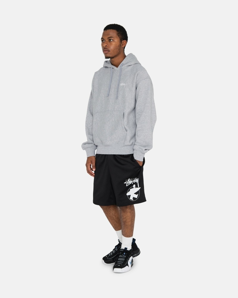 Stüssy Stock Logo Hoodie Herren Rosa | TYFPJ-1079