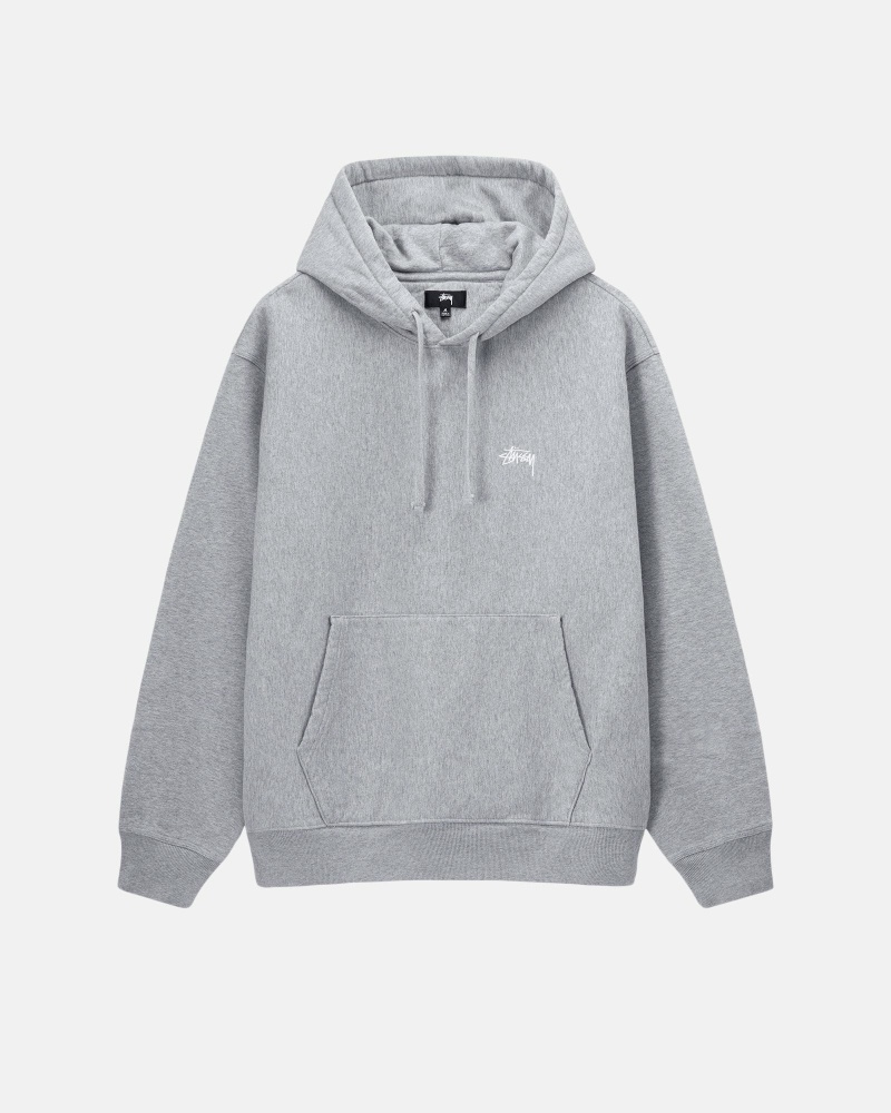 Stüssy Stock Logo Hoodie Herren Rosa | TYFPJ-1079