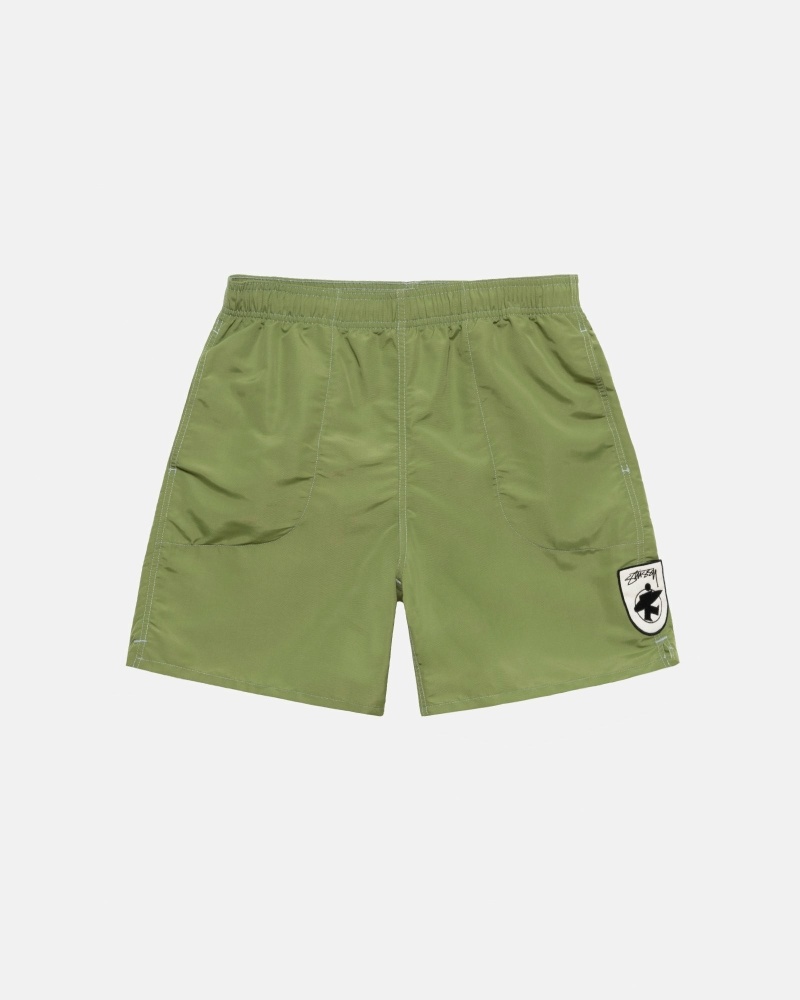 Stüssy Surfman Patch Kurze Hose Herren Helltürkis | AYNVZ-0963