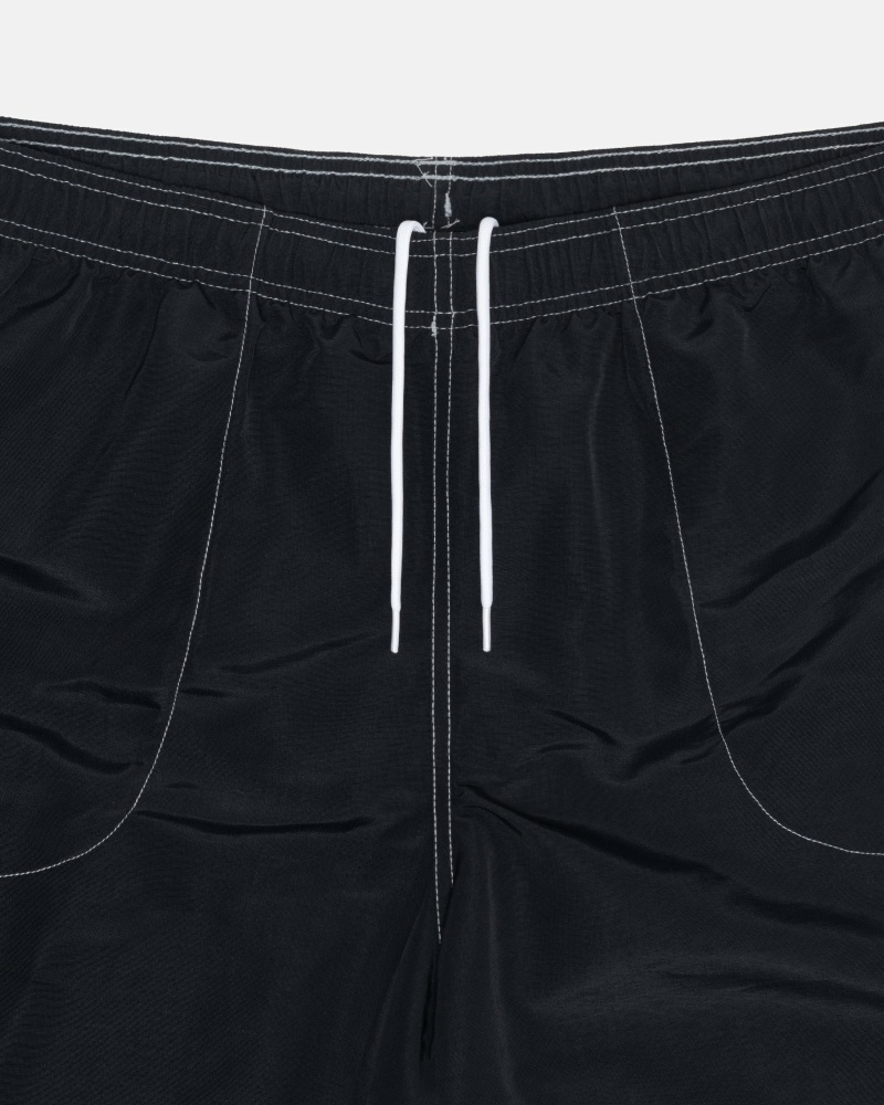 Stüssy Surfman Patch Kurze Hose Herren Schwarz | CLVRO-3759