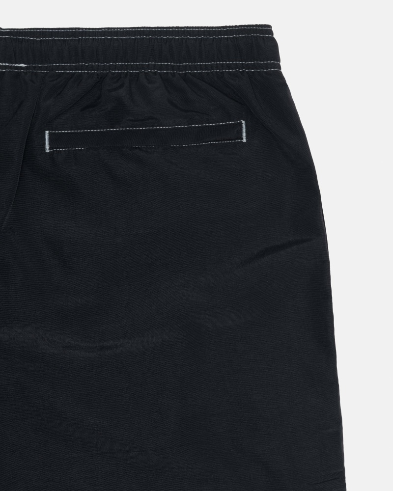 Stüssy Surfman Patch Kurze Hose Herren Schwarz | CLVRO-3759