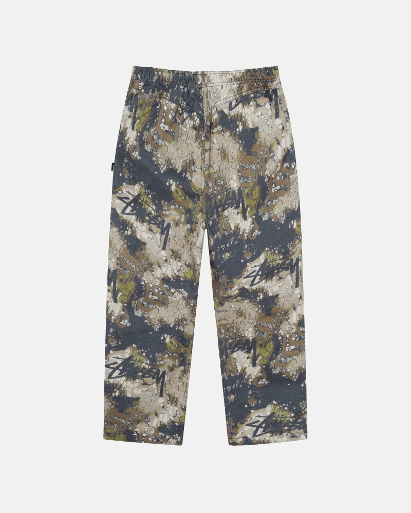 Stüssy Veil Camo Hose Herren Schwarz | UXQIW-9643