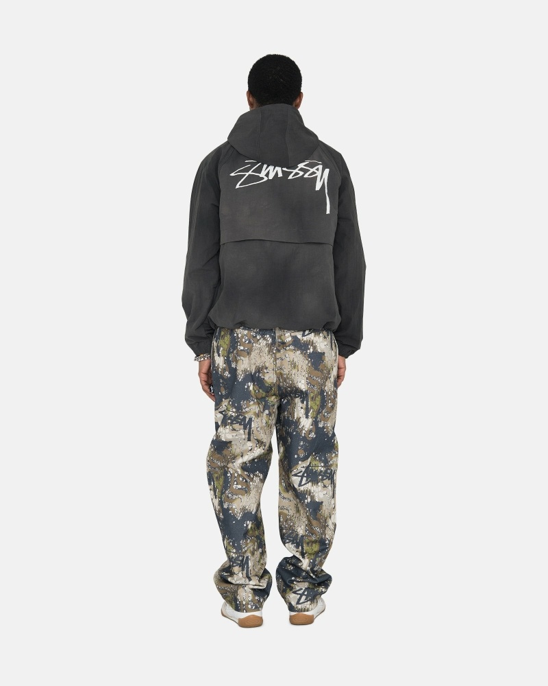 Stüssy Veil Camo Hose Herren Schwarz | UXQIW-9643