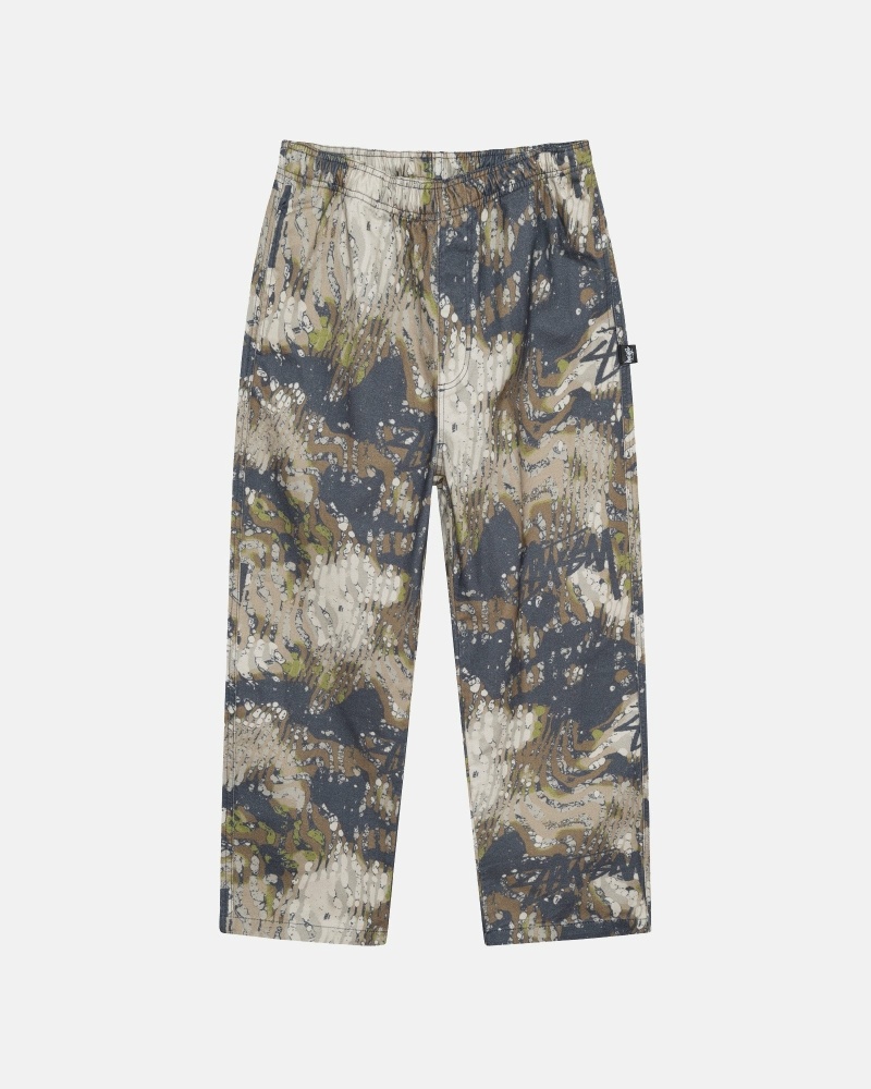 Stüssy Veil Camo Hose Herren Schwarz | UXQIW-9643